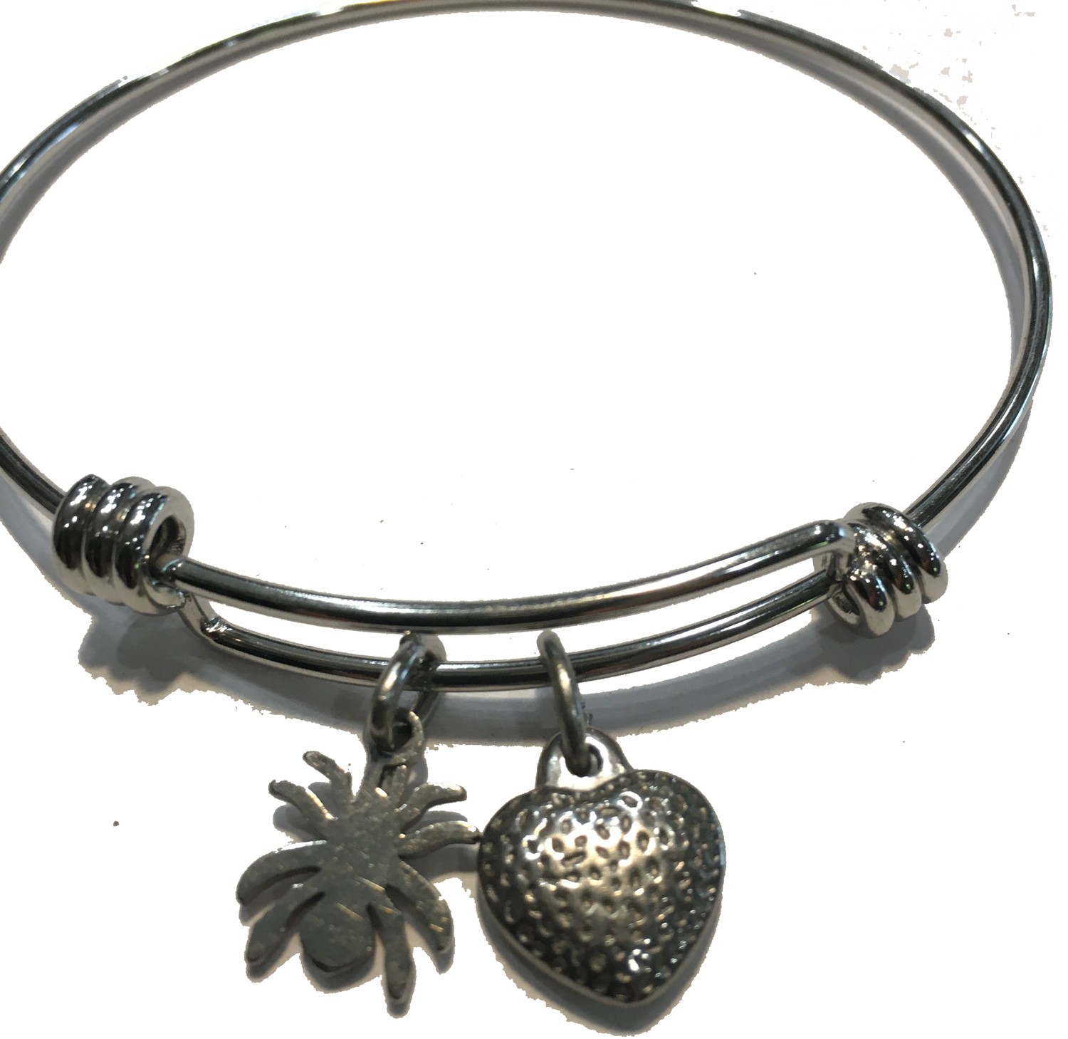 ALEX & ANI STYLE BRACELET WITH SPIDER STAINLESS STEEL