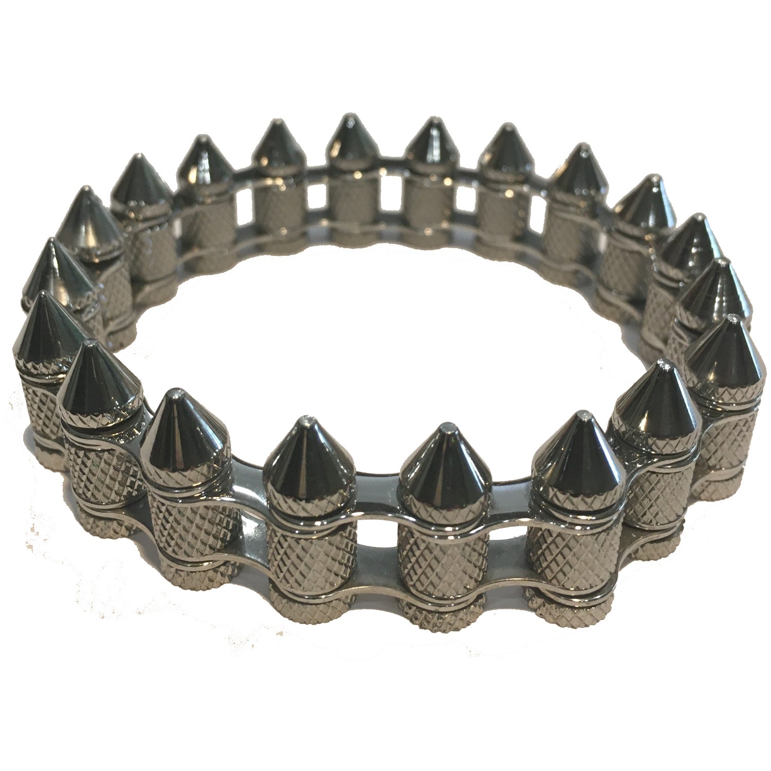 BULLET STYLE BRACELET STAINLESS STEEL 9